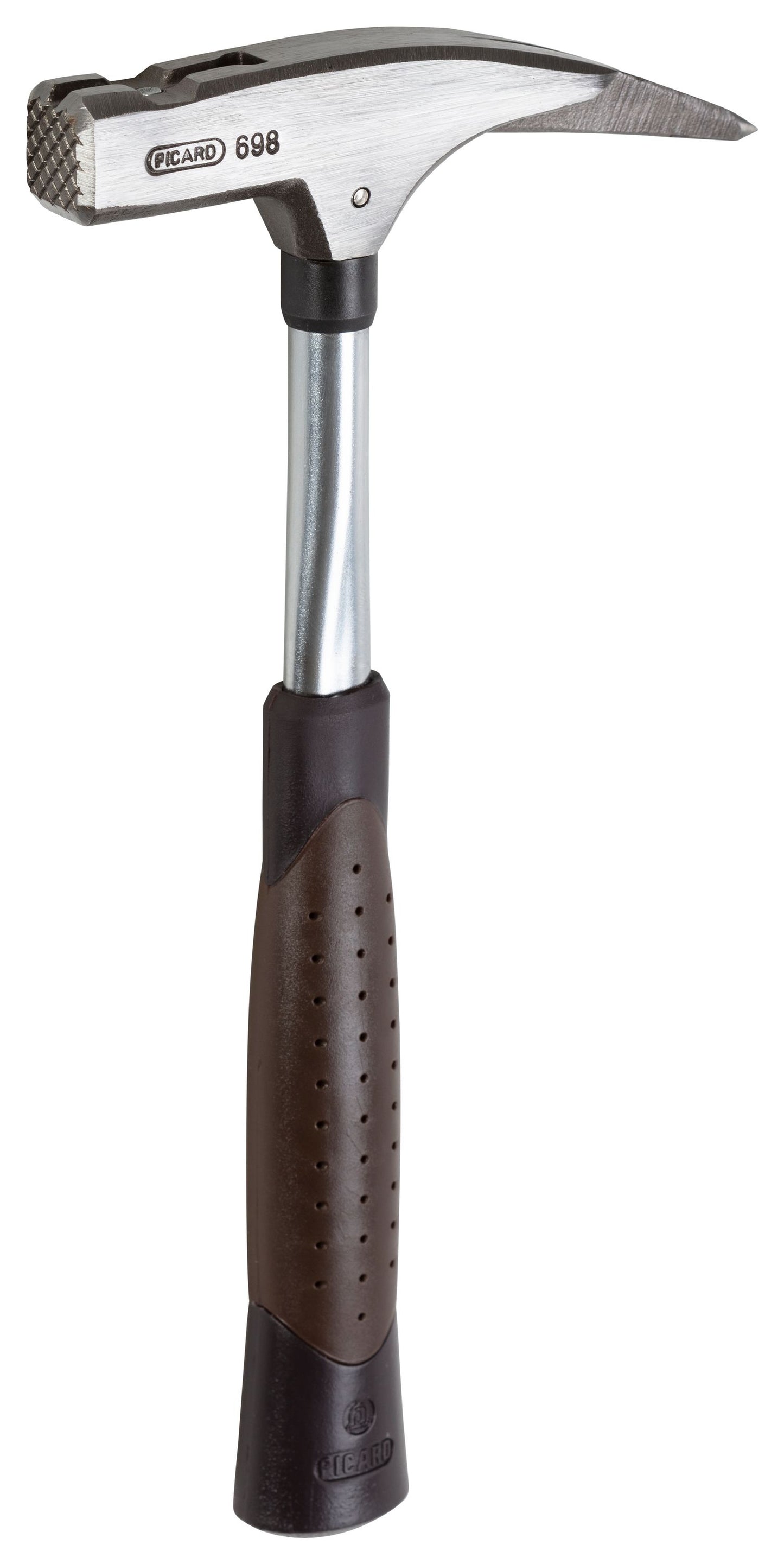 Picard Typ 698 Latthammer, glatte Bahn | Der Latthammer( VPA-GS, mit Kopfsicherung, mit magnetischem Nagelhalter, für höchste Ansprüche, Hammerkopf fein blank