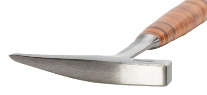 Picard Typ 761 Geologenhammer mit Spitze, 500g, Ledergriff