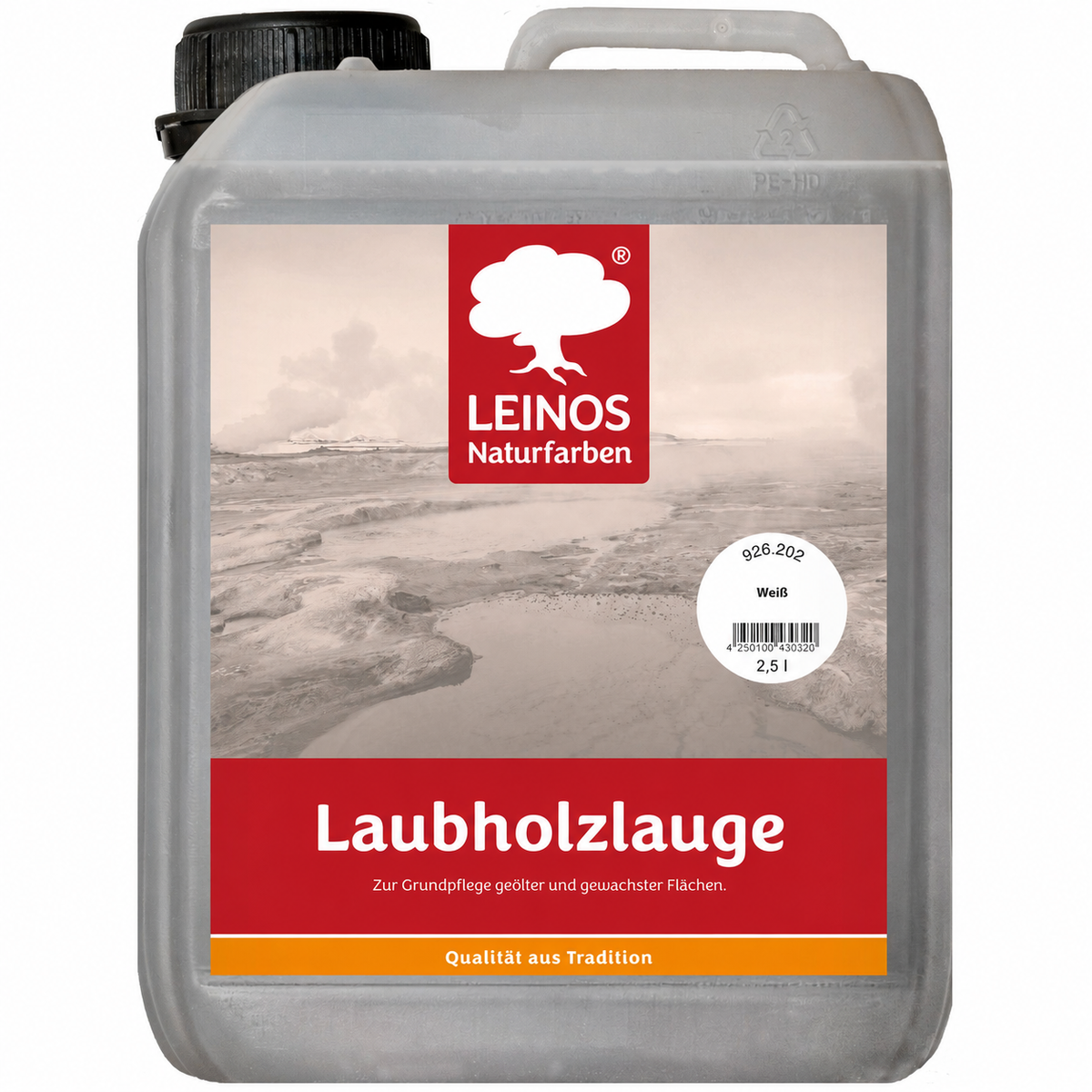 LEINOS 926 Laubholzlauge 2,50 l Weiß