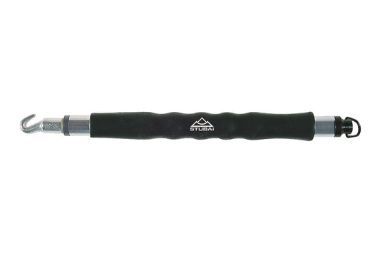 Stubai Sackdriller 310 mm Art. 113251 mit gefräster Spindel, Rückstoßfeder und schwarzem PVC-Griff, robustes Bauwerkzeug zum schnellen Verdrillen von Ösendraht für Bau, Handwerk und Verpackung