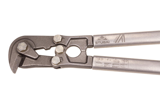 STUBAI Mattenschneider Natur Alu 920 mm – nur 2,66 kg leicht – Baustahl bis 11 mm – eloxiertes Aluminium, nachhaltige Materialien, Made in Tirol, Profi Qualität mit Wechselkopf