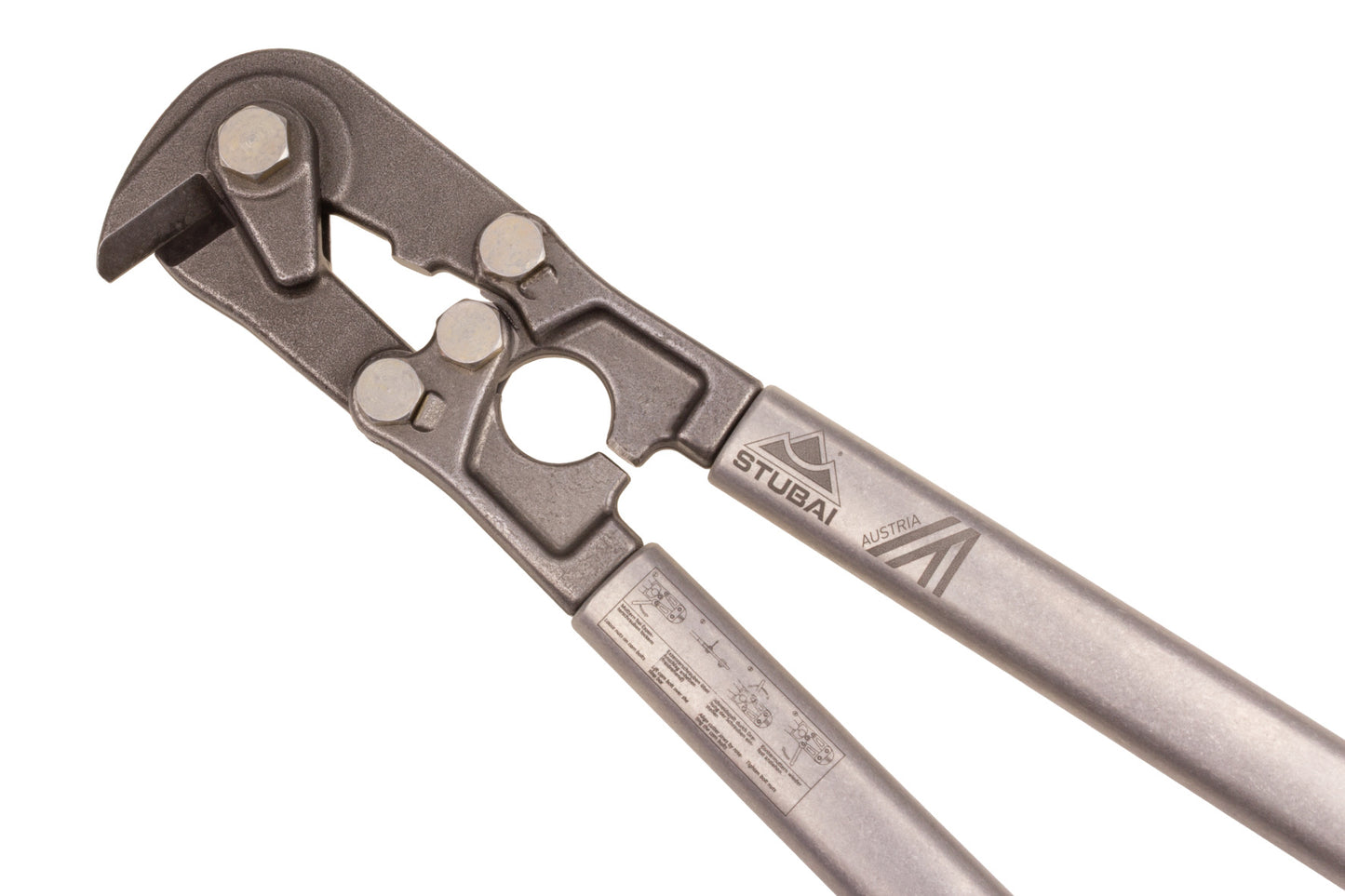 STUBAI Mattenschneider Natur Alu 920 mm – nur 2,66 kg leicht – Baustahl bis 11 mm – eloxiertes Aluminium, nachhaltige Materialien, Made in Tirol, Profi Qualität mit Wechselkopf