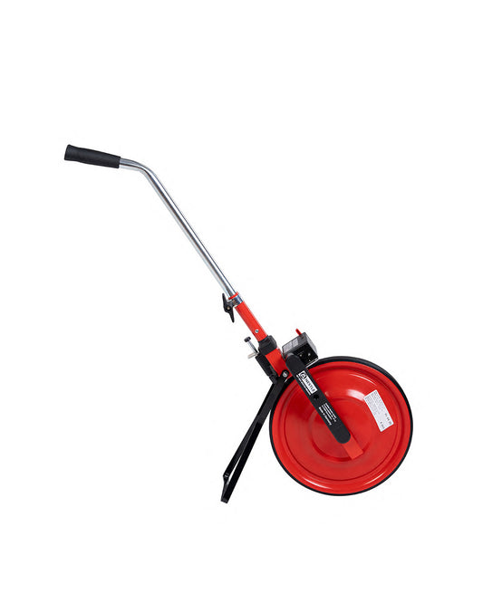 NESTLE Messrad Modell MR-51 | Messrad, Vermessung, Bauwesen, Straßenbau, Gleisbau, präzise Streckenmessung | Stahl-Vollrad, robust, Zählwerk, Bremse, Abstellbügel, ± 0,1% Toleranz