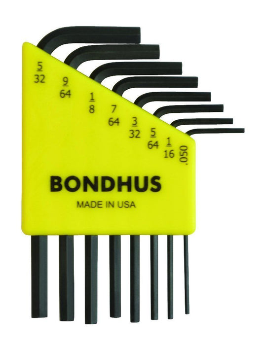 Bondhus Winkelschlüssel-Satz 6-kant HLX8S, 8-tlg.