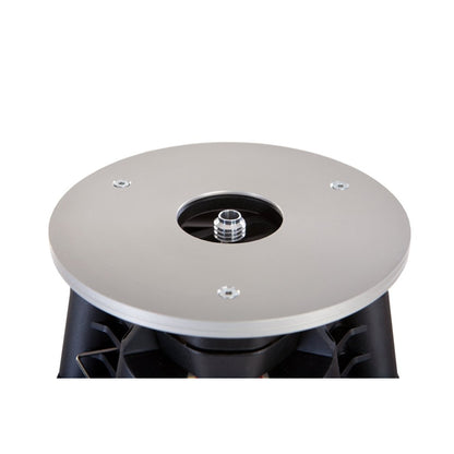 NESTLE Holzstativ Mittelschwer, Bauausführung, 93-173cm, runde Kopfplatte, inkl. Gummifüße montiert