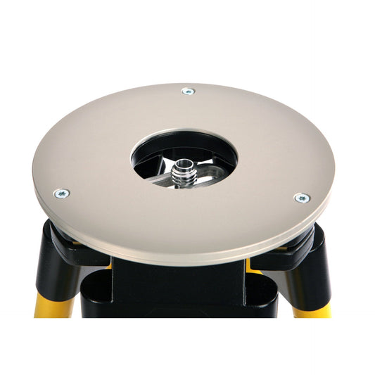 NESTLE Holzstativ Schwer, Qualitätsausführung, 93-168cm, runde Kopfplatte, selbstschließend