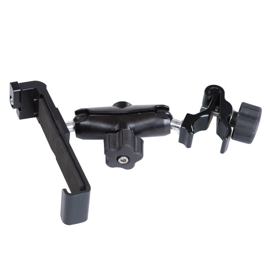 Rechnerhalter Zenius800/Zeno Tab2/CT8, Version Ball&Socket komplett mit Träger und Stabhalter