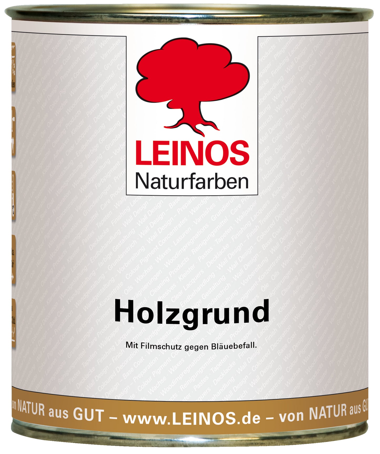 Leinos 150 Holzgrund 0,75 l Holzgrundierung für nachfolgende Lack- und Lasuranstriche. Für außen: Mit Filmschutz gegen Bläuebefall.