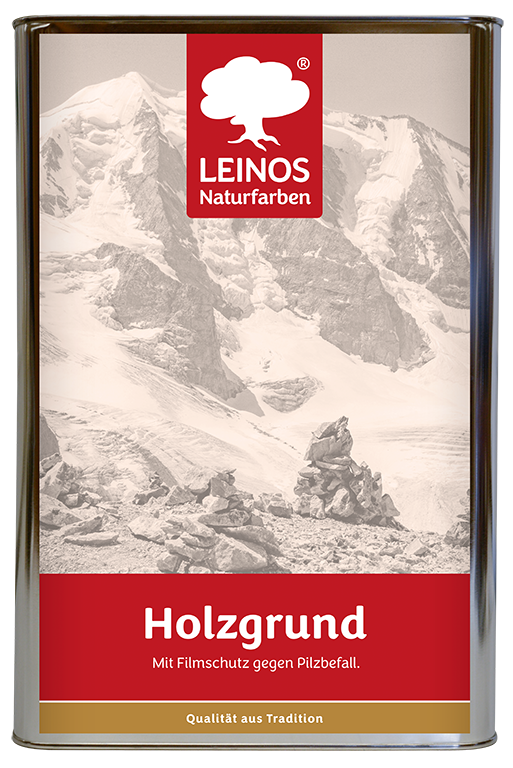 LEINOS 150 Holzgrund 10 l – offenporige Holzgrundierung für Lack- und Lasuranstriche außen, mit Filmschutz gegen Bläuebefall, tiefenwirksam, transparent-bräunlich, reicht bis ca. 144 m²