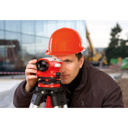 NESTLE Nivellierset NLS 24, bestehend aus Nivellier, Stativ + Latte