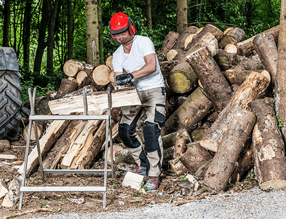 KNEETEK Kniepolster Universal Maxi 16 | 2 Stück | 245x150x16mm| schwer entflammbar | optimaler Knieschutz in Kombi mit Arbeitshose | Knieschutzpolster für Feuerwehr Starkstromelektriker