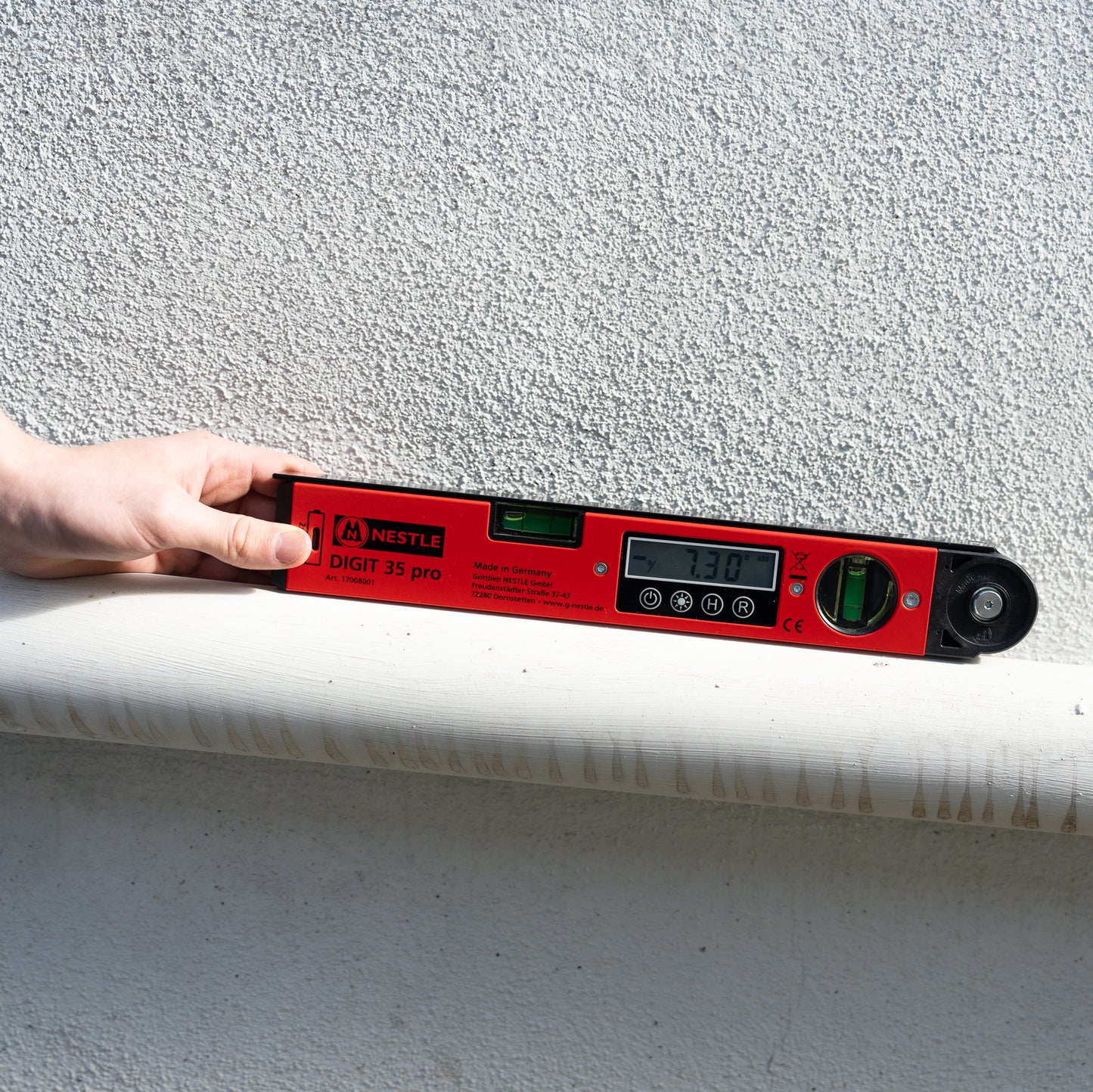NESTLE DIGIT 35 pro - Digitaler Winkel- & Neigungsmesser & Wasserwaage