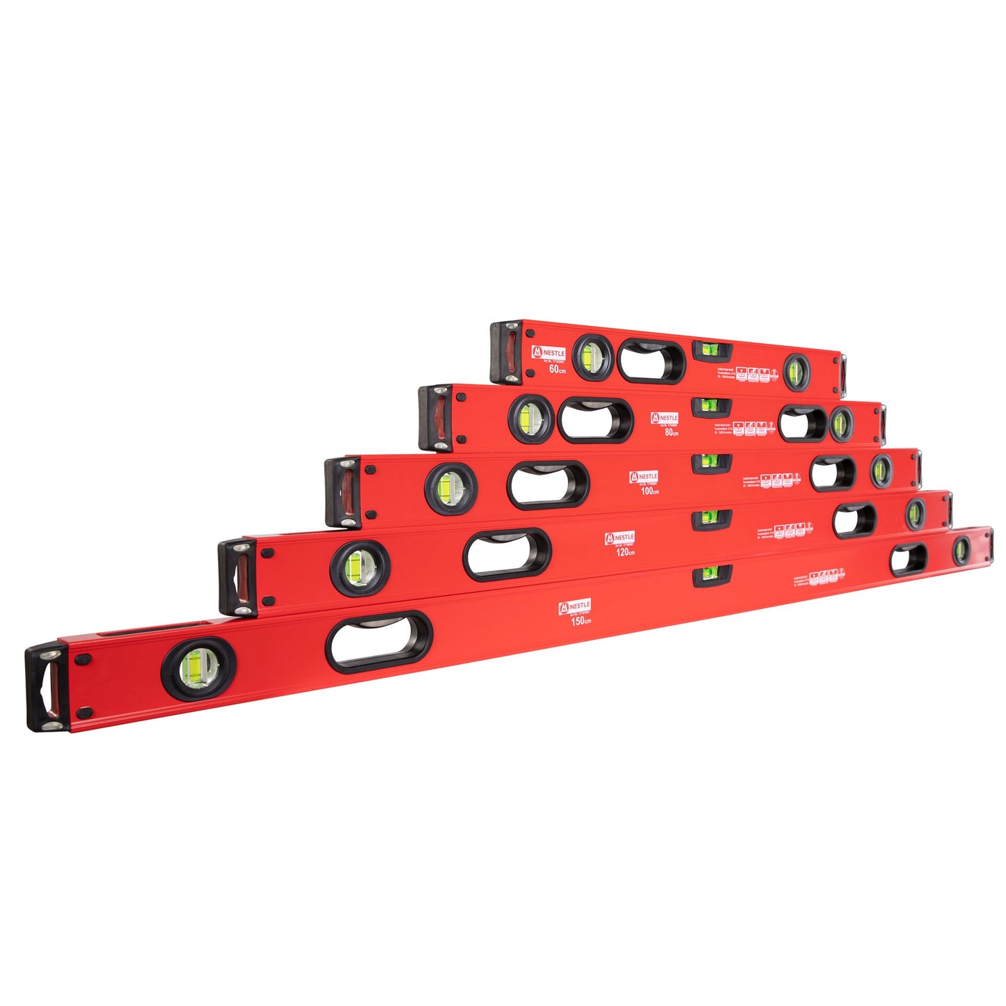 NESTLE Profi-Handwerkerwasserwaage Zeus, 120 cm