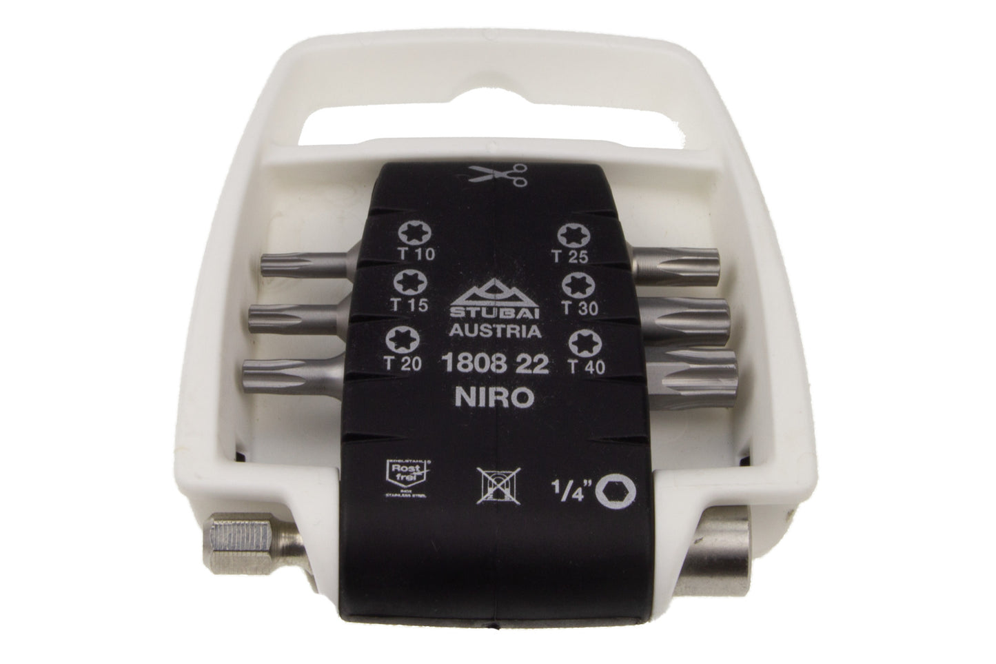 STUBAI Spenglersatz 12-tlg. in Rolltasche mit Durchlaufschere, Blechscheren, Falzzange, Falzaufbiegezange, Anreißwerkzeugen, Bit-Set und Stemmeisen