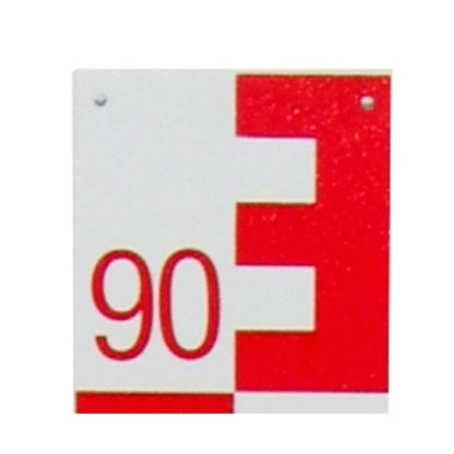 NESTLE Pegellatte, rot, Teilung 00-90