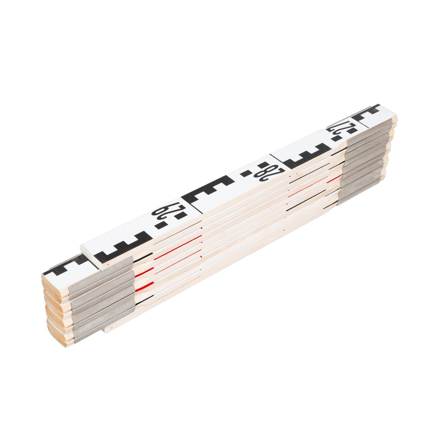 NESTLE Geometer-Maßstab Holz, 3m / 38cm