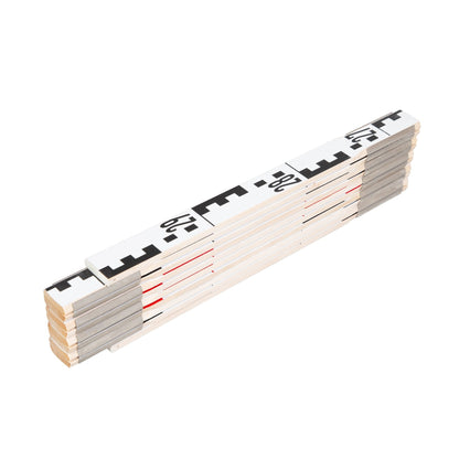 NESTLE Geometer-Maßstab Holz, 3m / 38cm