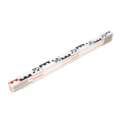 NESTLE Geometer-Maßstab Holz, 3m / 50cm