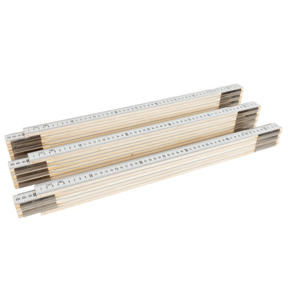 NESTLE Gliedermaßstab Holz, 3 m