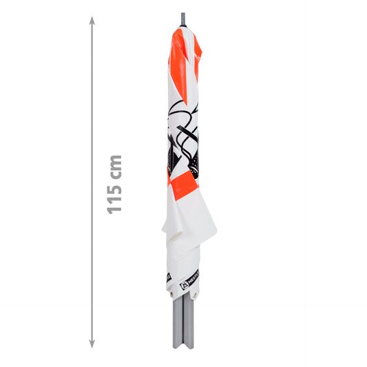 NESTLE Warnpyramide 90 cm, Achtung (VZ101), mit Feder