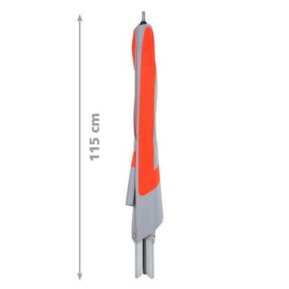 NESTLE Warnpyramide 90 cm, Achtung (VZ101), retroreflektierend, mit Feder