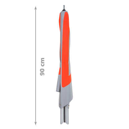 NESTLE Warnpyramide 70 cm, Rauchverbot (NZ01), retroreflektierend, mit Feder