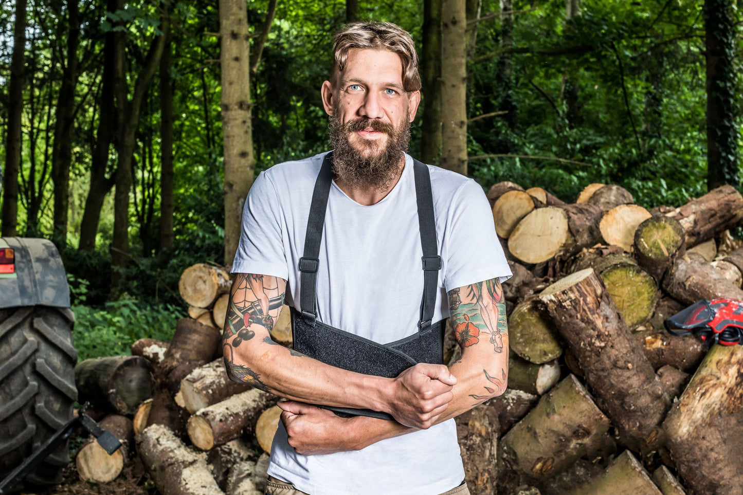 KNEETEK Rückenstützgurt XXL (110–138 cm) – Rückenstütz-Gurt zur Entlastung & Stabilisierung von Lendenwirbel & Rückgrat | Ergonomischer Stützgurt für Arbeit, Sport & Alltag