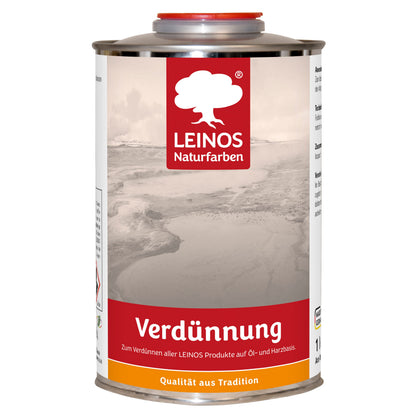 LEINOS 200 Verdünnung 1 Liter | Zum Verdünnen aller öligen Produkte sowie zur Reinigung der Arbeitsgeräte. Auch als Fleckentferner geeignet.