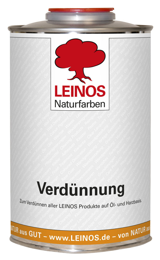 LEINOS 200 Verdünnung 1 Liter | Zum Verdünnen aller öligen Produkte sowie zur Reinigung der Arbeitsgeräte. Auch als Fleckentferner geeignet.