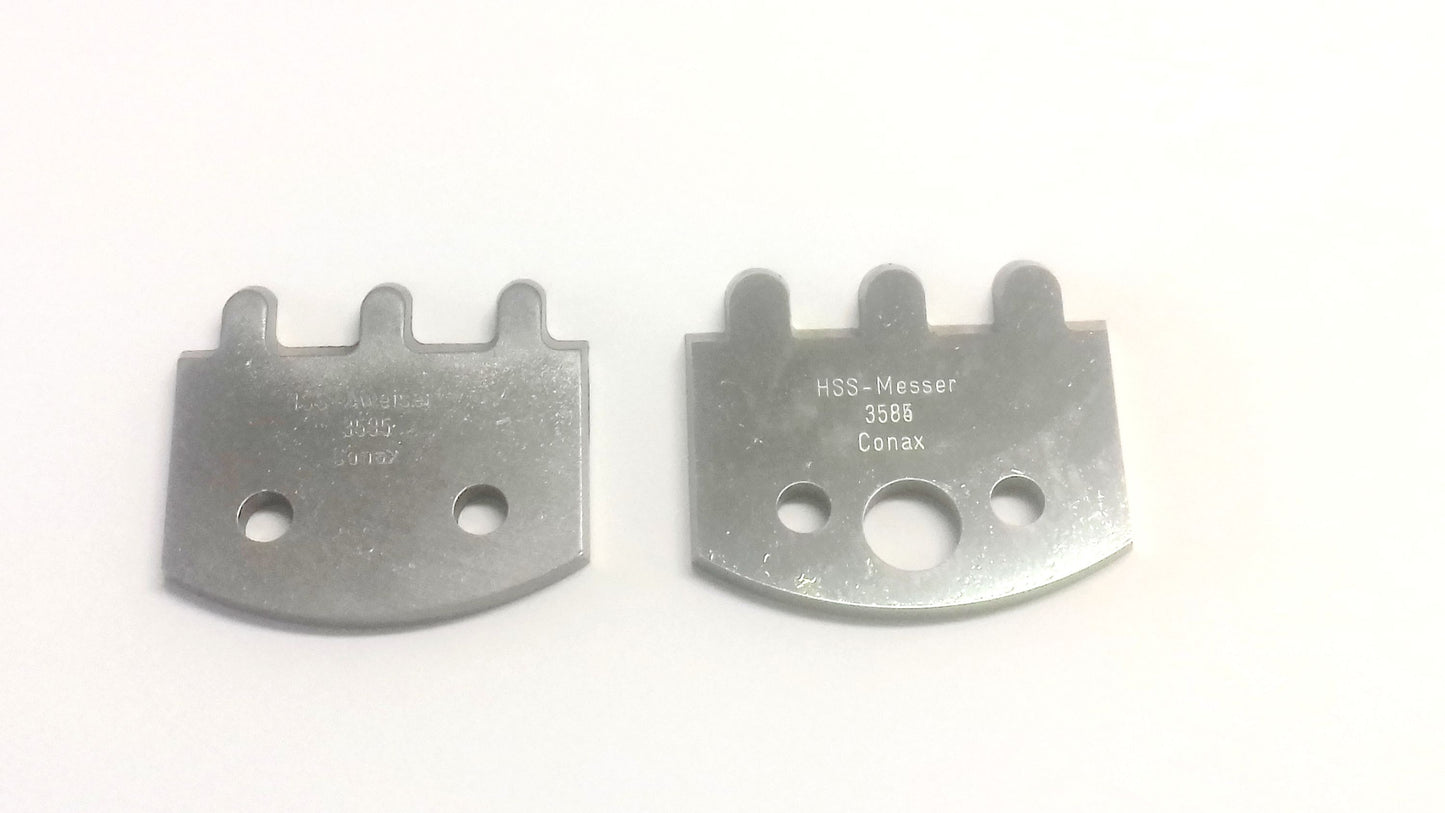 HSS Profilmesser und Abweiser 50mm - 21mm Tiefe