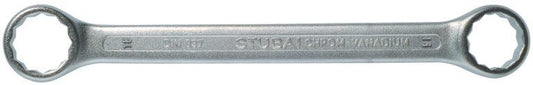 STUBAI Ringschl.DIN 837A, 15°gekr. CV verchr. 25x28 mm