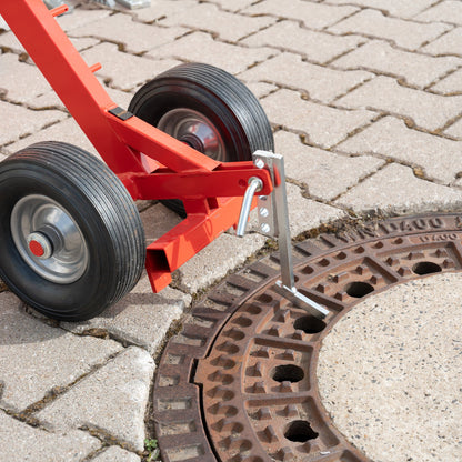 NESTLE Kanaldeckelheber Schwerlasthaken, schmal 12 x 8 mm