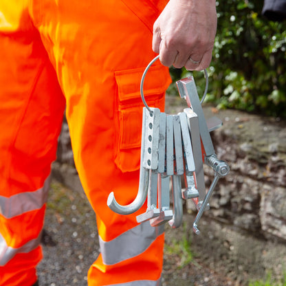 NESTLE Hakenset für Kanaldeckelheber
