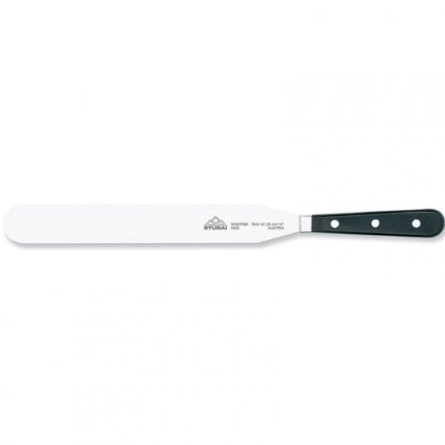 STUBAI Streichpalette geschmiedet 230 mm | Streichmesser Tortenspachtel aus Edelstahl zum Bestreichen, Dekorieren von Kuchen & Torten, rostfrei, spülmaschinenfest, für Küche, Konditorei & Gastronomie