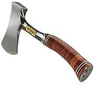 ESTWING Axt mit Ledergriff, 83mm 820g, mit Nylon Schutzhülle | Sportsman's Axes | Camping und Freizeit, Ideal  zum Spalten von kleinen Holzscheiten (Anmachholz )