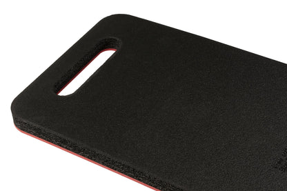KNEETEK Kniekissen BlackRedPad | 450 x 245 x 20 mm | 114g | optimale Entlastung beim Arbeiten auf Knien | Knieschutzpolster geeignet für Klempner, Elektriker, Fliesenleger, Handwerker und Bauarbeiter