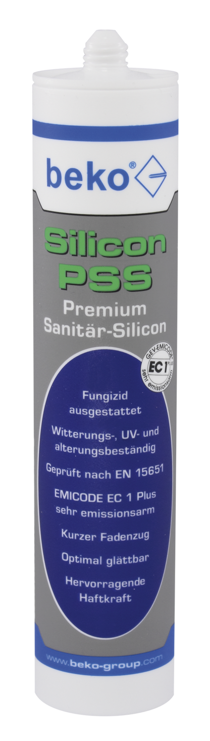 Beko Silicon PSS Premium-Sanitär-Silicon 310 ml STRANDBEIGE