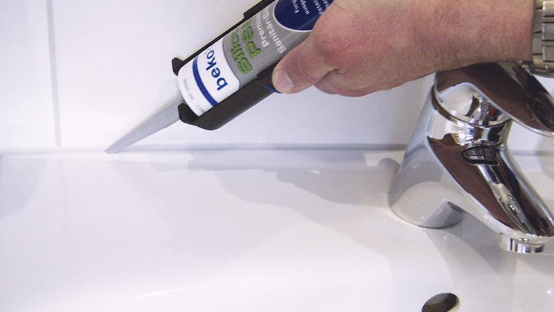 Beko Silicon PSS Premium-Sanitär-Silicon 310 ml ZEMENTGRAU