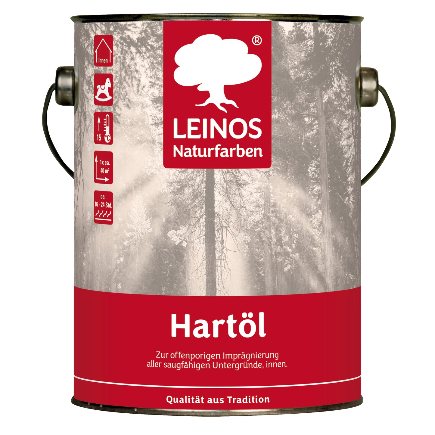 LEINOS Holzöl 2,5 l | Hartöl Farblos für Tische Möbel Arbeitsplatten | Teak Eiche Möbelöl für effektive Versiegelung und langanhaltenden Schutz im Innenbereich