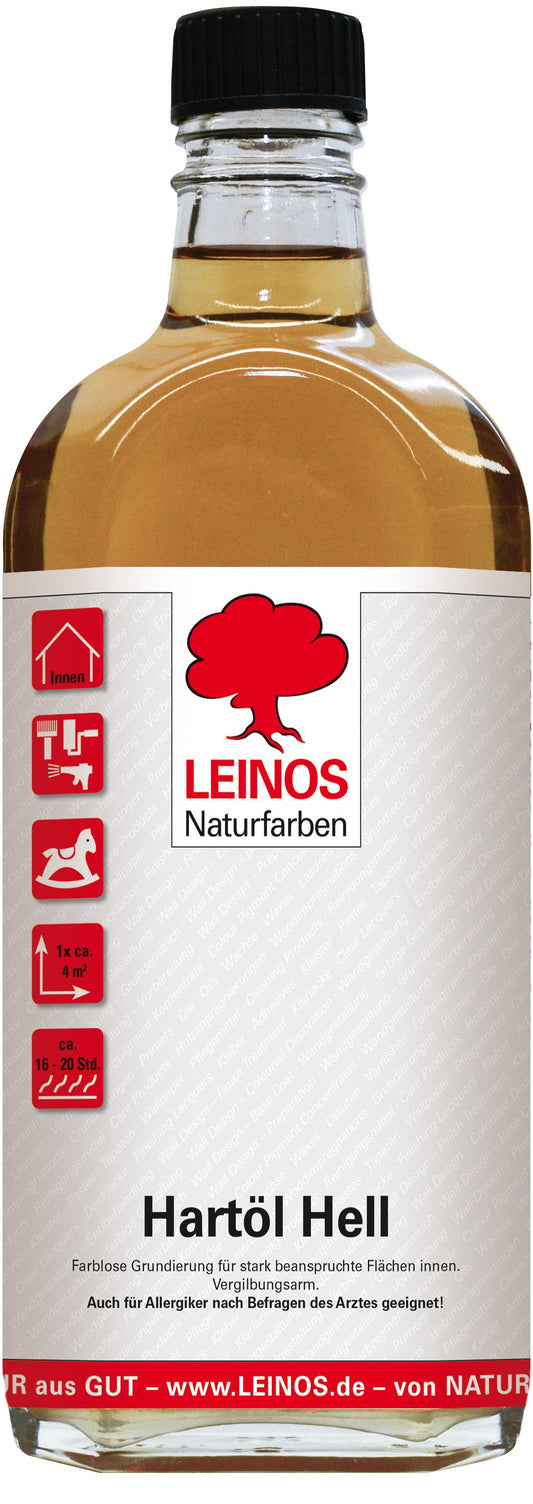 LEINOS 241 Hartöl Hell für Innen 0,25 l