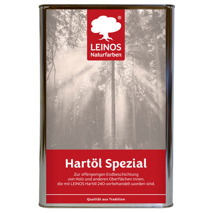 Leinos Spezial Hartöl 30 L | Farbloses Versiegelungsöl | Holzöl für effektive Endbeschichtung und langanhaltenden Schutz im Innenbereich
