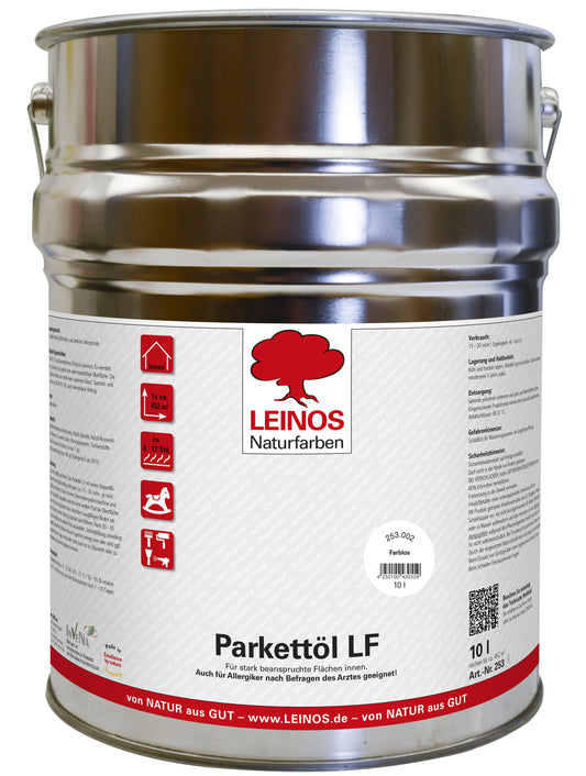 LEINOS 253 Parkettöl LF - Farblos 2,5l