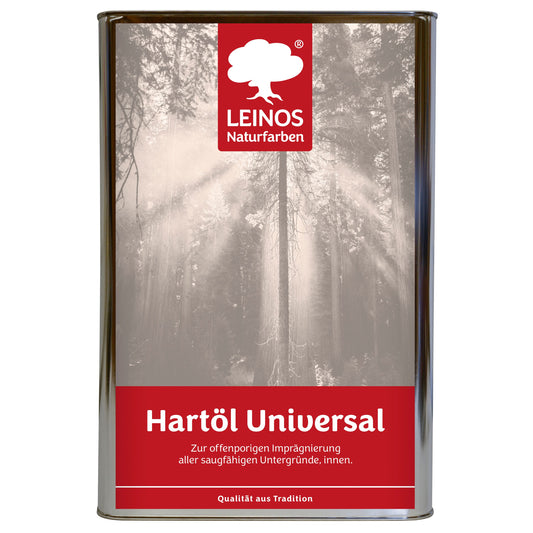 LEINOS 259 Hartöl Universal 10,0 l |Für alle Hölzer im Innenbereich, insbesondere Fußböden, aber auch für Kork | Leicht zu verarbeitende, universelle Grundierung und Endbeschichtung