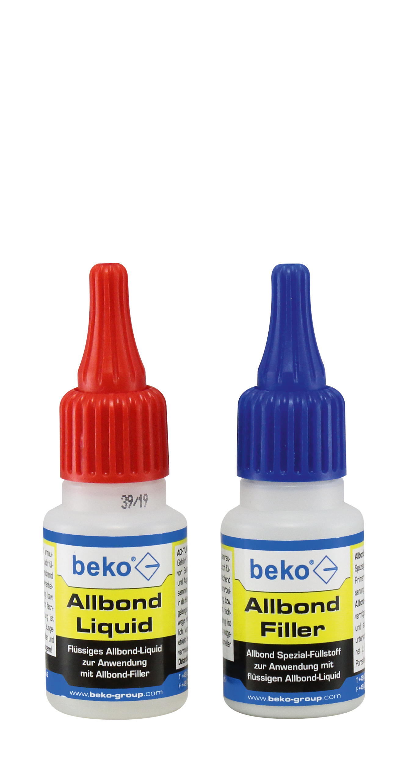 Beko Allbond-Filler-Set 2x 20g PE-Flaschen