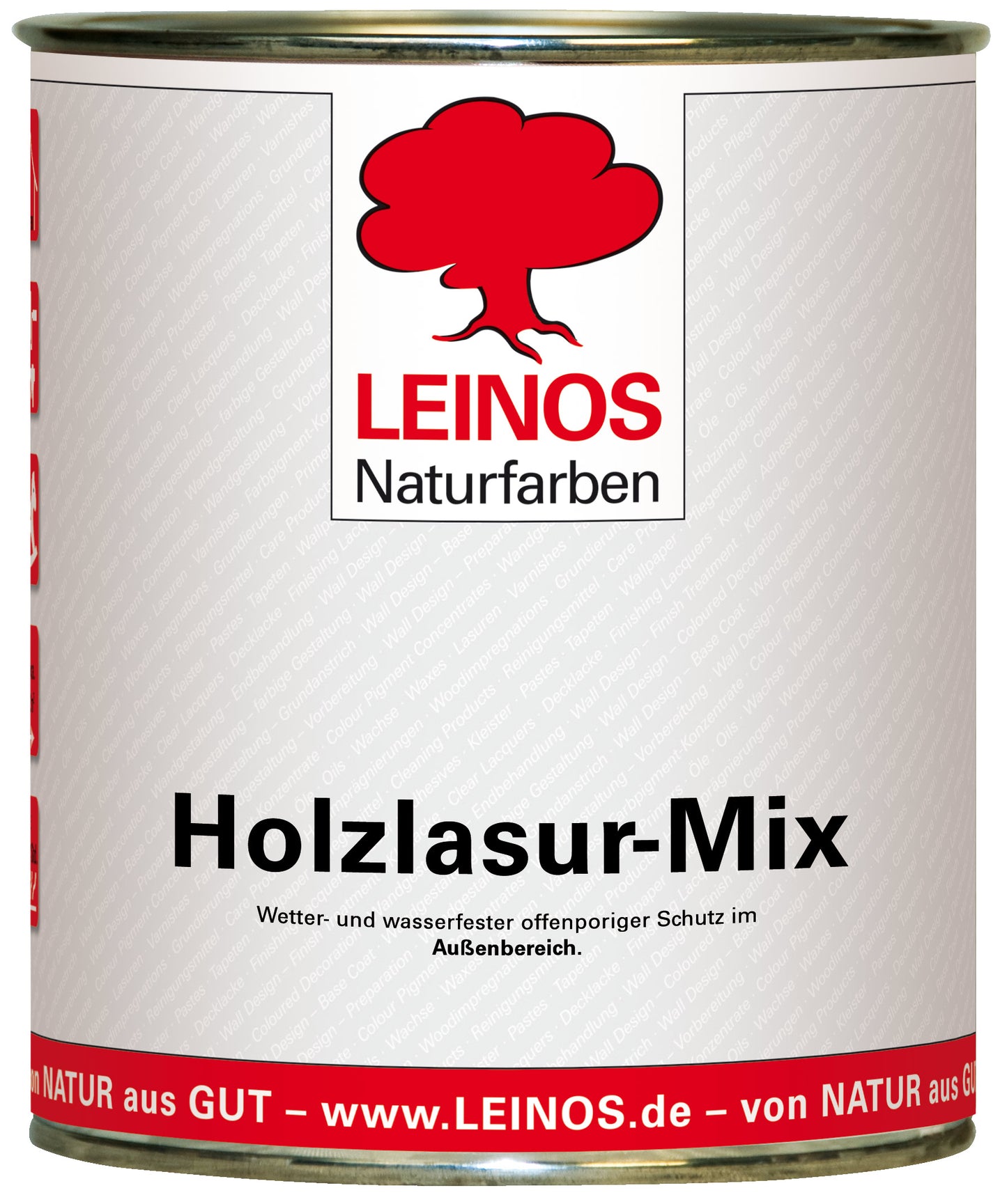 LEINOS 262 Holzlasur-Mix für Außen 0,75 l