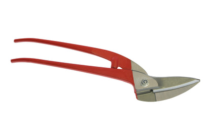 STUBAI DURCHLAUFSCHERE 350 mm links  | Profi-Blechschere für lange, gerade Schnitte in Metall, Aluminium & Zink | linkssschneidend | PVC-Griffe | induktiv gehärtet 60–62 HRC | 820 g