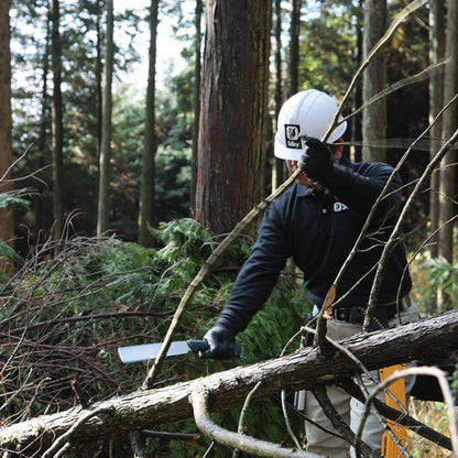 Silky Haumesser NATA 210 mm - doppelseitig mit Genki Griff | Eigenschaften eines Beils und eines Messers vereint