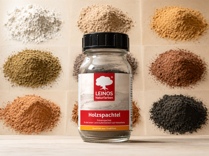 LEINOS 337 Holzspachtel 0,5l, Eiche Ast