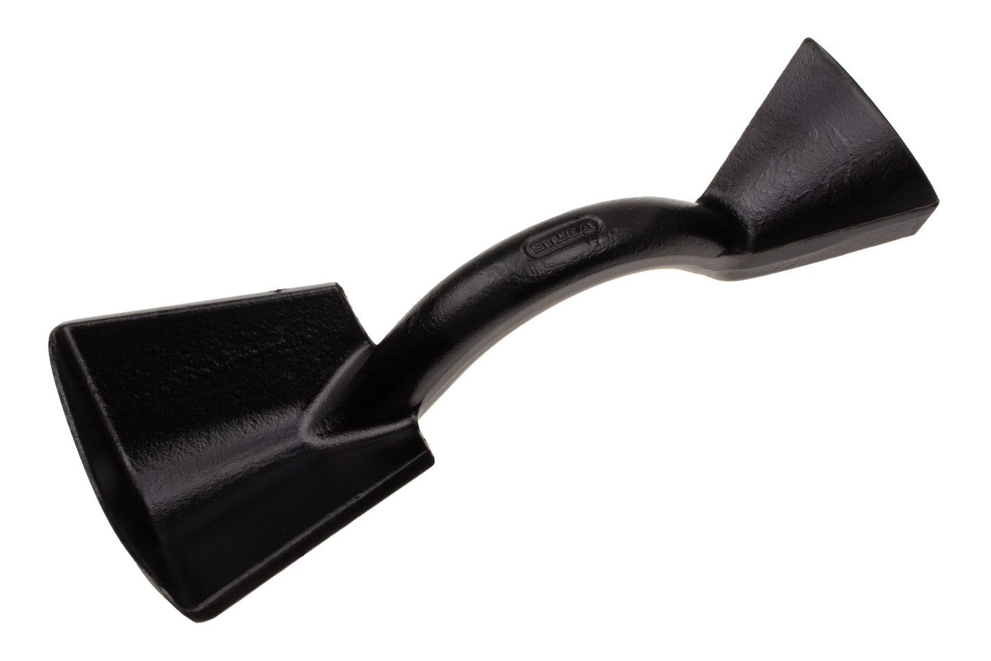 Stubai Eckschaleisen 140 mm Art. 278201, C45 Carbonstahl, 1840 g, aus Spezialstahl geschmiedet, vergütet und gehärtet, schwarz lackiert, für präzise Spenglerarbeiten an Blech