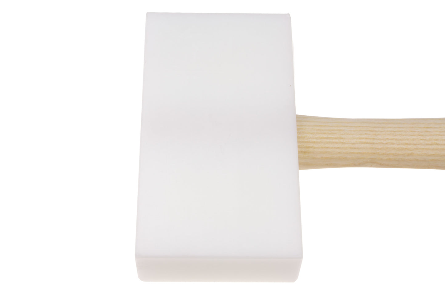 STUBAI SPENGLERHAMMER eckig 145 × 75 × 35 mm | Kunststoffkopf bunt | Hickorystiel ergonomisch | splitterfrei & schlagfest | Profi-Werkzeug für Spengler & Dachdecker | 278503